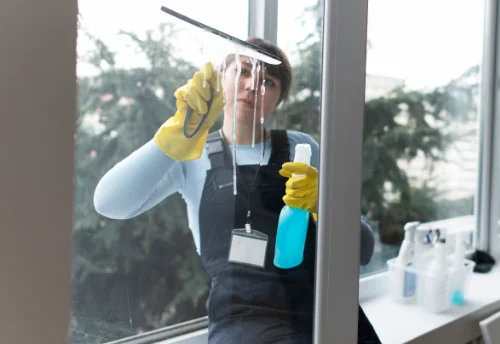 Nettoyage de vitres intérieures et extérieures à Guer